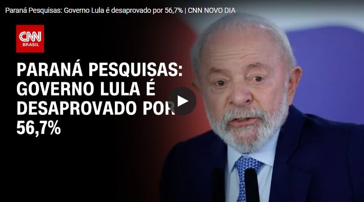 CNN Brasil cita pesquisa realizada pela Paraná Pesquisas. 1 CNN Brasil cita pesquisa realizada pela Paraná Pesquisas.
