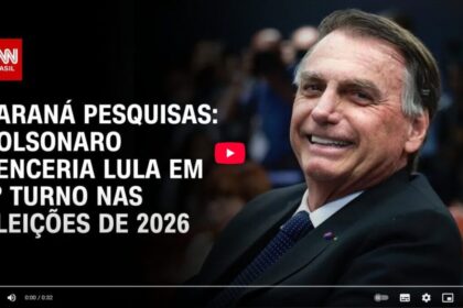 CNN Brasil cita pesquisa realizada pela Paraná Pesquisas.