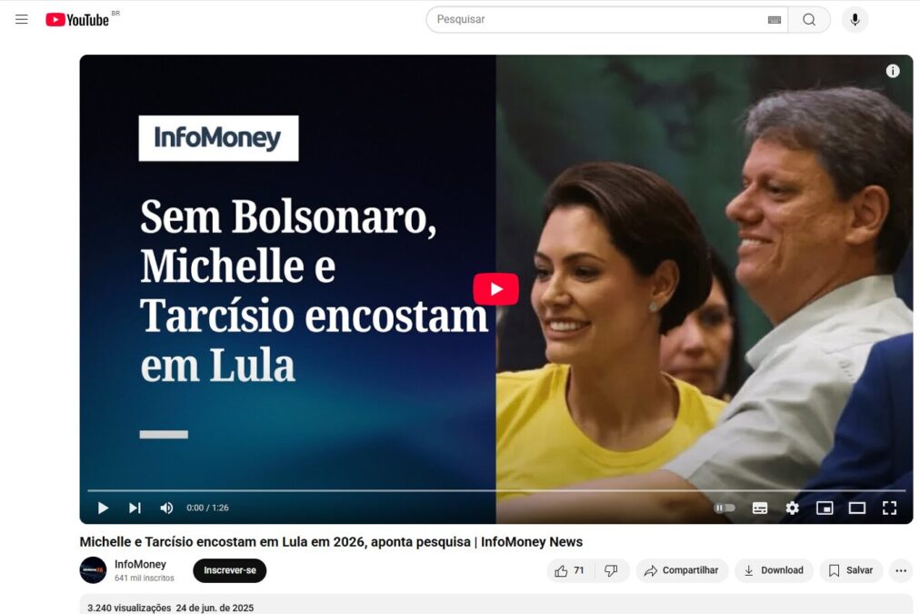 InfoMoney cita pesquisa realizada pela Paraná Pesquisas. 2 InfoMoney cita pesquisa realizada pela Paraná Pesquisas.