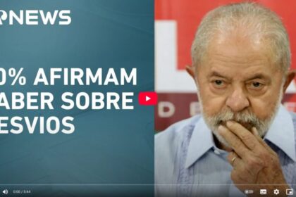 Jovem Pan News cita pesquisa realizada pela Paraná Pesquisas.