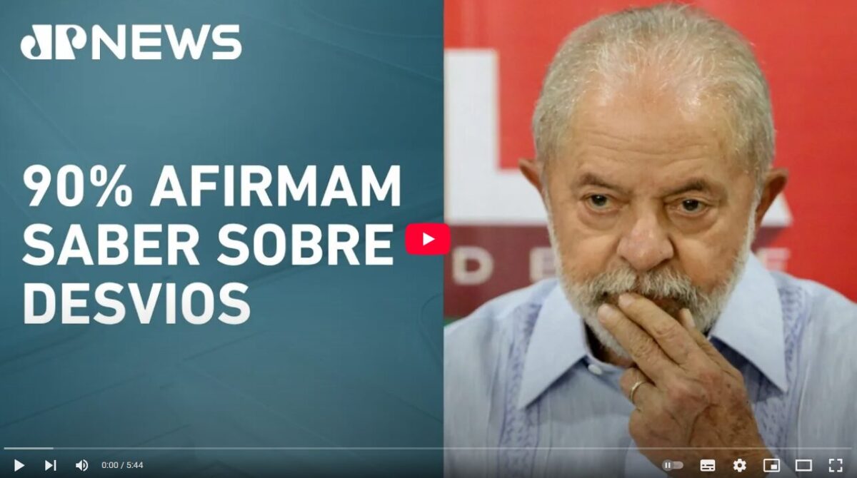 Jovem Pan News cita pesquisa realizada pela Paraná Pesquisas.
