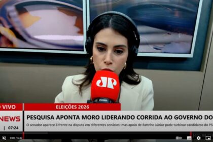 Jovem Pan News Paraná cita pesquisa realizada pela Paraná Pesquisas no Estado do Paraná.