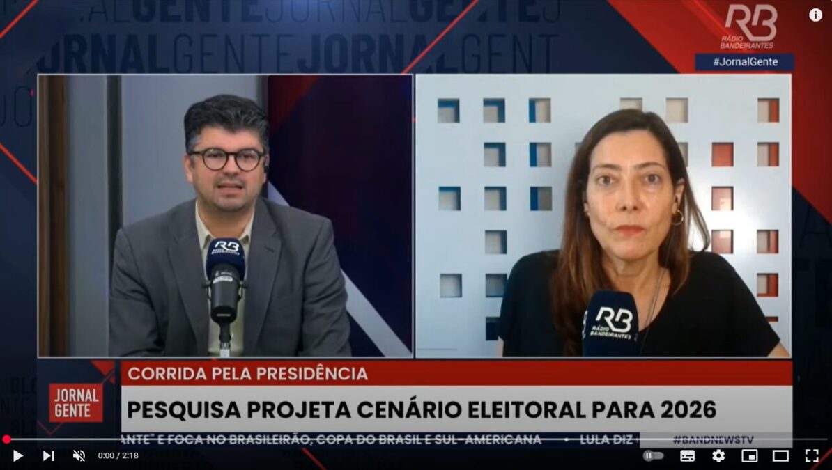 Rádio Bandeirantes cita pesquisa realizada pela Paraná Pesquisas no Estado de São Paulo. 1 Rádio Bandeirantes cita pesquisa realizada pela Paraná Pesquisas no Estado de São Paulo.