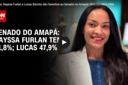 CNN Brasil cita pesquisa realizada pela Paraná Pesquisas no Estado do Amapá.