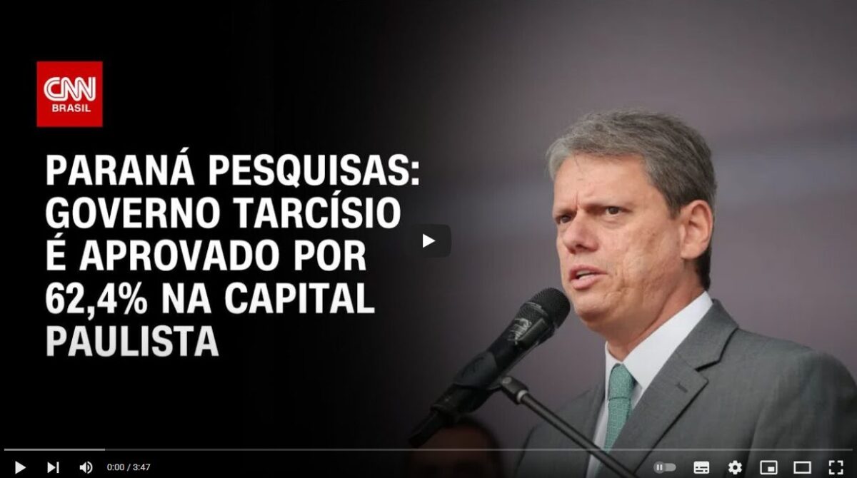 CNN Brasil cita pesquisa realizada pela Paraná Pesquisas em São Paulo. 1 CNN Brasil cita pesquisa realizada pela Paraná Pesquisas em São Paulo.