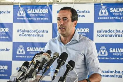 Portal Ganduzão cita pesquisa realizada pela Paraná Pesquisas no Município de Salvador.