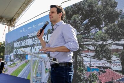 D'Ponta cita pesquisa realizada pela Paraná Pesquisas no Município de Curitiba.