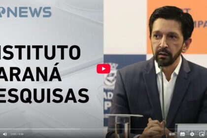 Jovem Pan News cita pesquisa realizada pela Paraná Pesquisas em São Paulo.