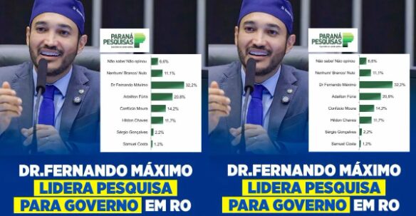 News Rondônia cita pesquisa realizada pela Paraná Pesquisas no Estado de Rondônia. 1 News Rondônia cita pesquisa realizada pela Paraná Pesquisas no Estado de Rondônia.