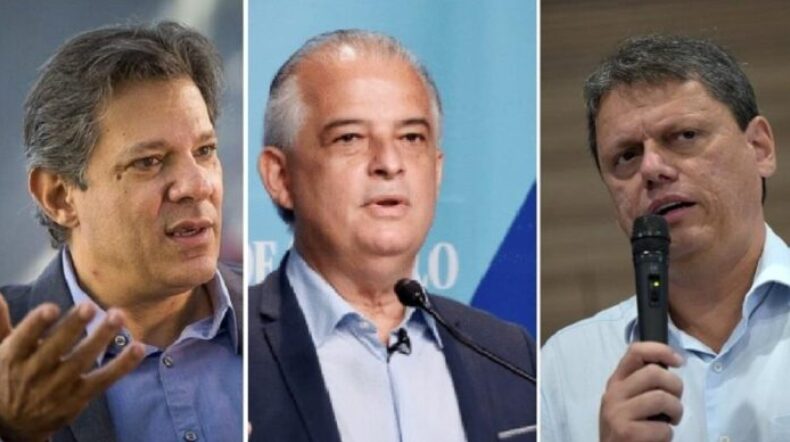 Blog Claudio Dantas cita pesquisa realizada pela Paraná Pesquisas no Estado de São Paulo.