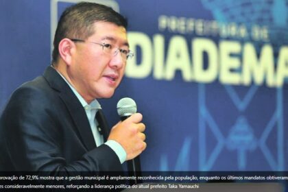 ABC Repórter cita pesquisa realizada pela Paraná Pesquisas no Município de Diadema.