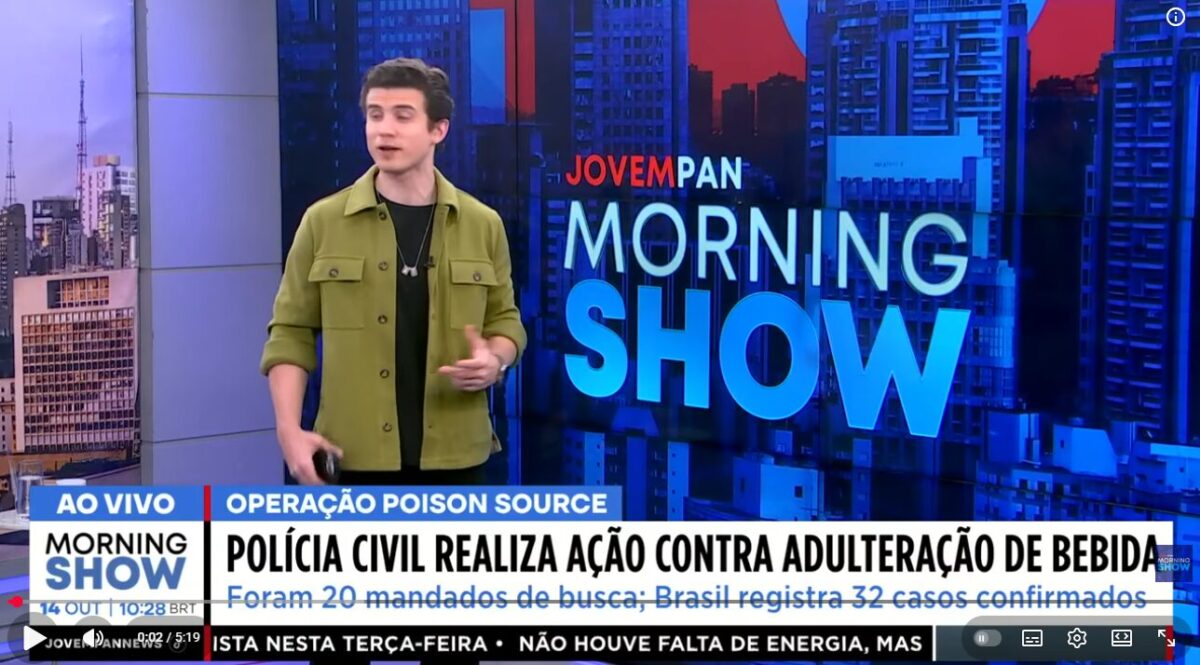 Morning Show cita pesquisa realizada pela Paraná Pesquisas no Estado de São Paulo. 1 Morning Show cita pesquisa realizada pela Paraná Pesquisas no Estado de São Paulo.