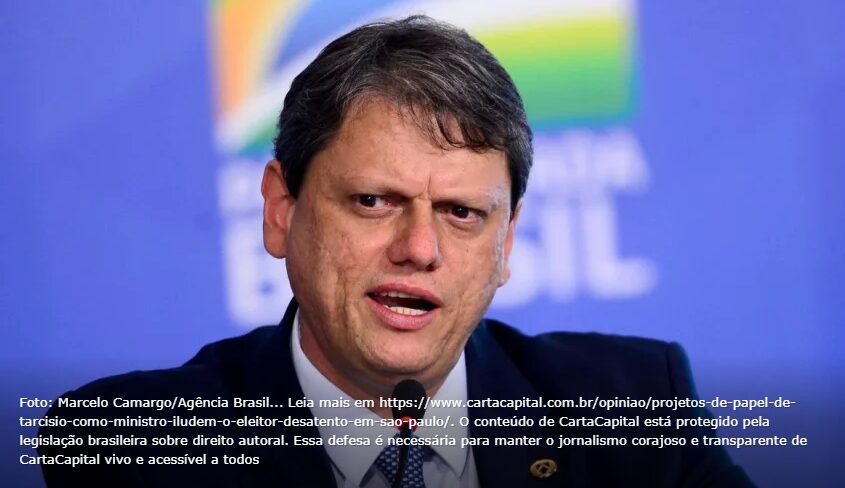 GR21 cita pesquisa realizada pela Paraná Pesquisas no Estado de São Paulo.