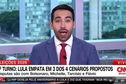 CNN Brasil pesquisa realizada pela Paraná Pesquisas.
