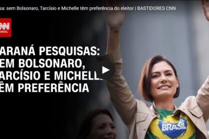 CNN Brasil pesquisa realizada pela Paraná Pesquisas.