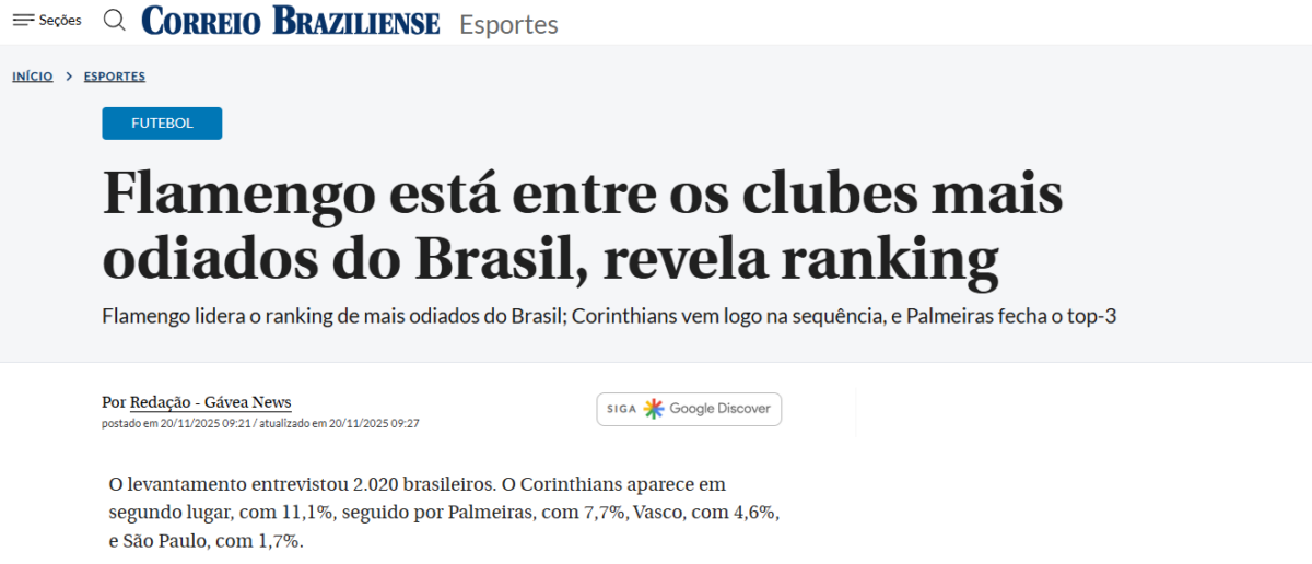 Correio Braziliense cita pesquisa realizada pela Paraná Pesquisas. 2 Correio Braziliense cita pesquisa realizada pela Paraná Pesquisas.