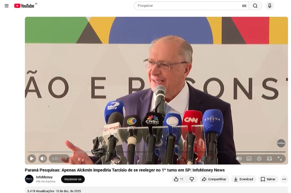 InfoMoney cita pesquisa realizada pela Paraná Pesquisas no Estado de São Paulo. 2 InfoMoney cita pesquisa realizada pela Paraná Pesquisas no Estado de São Paulo.