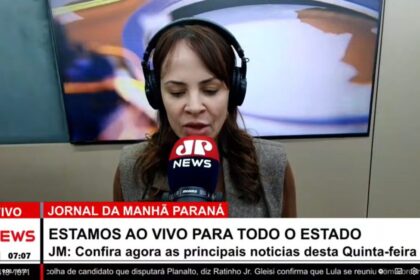 Jovem Pan News Paraná cita pesquisa realizada pela Paraná Pesquisas.