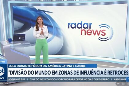 SBT News cita pesquisa realizada pela Paraná Pesquisas.