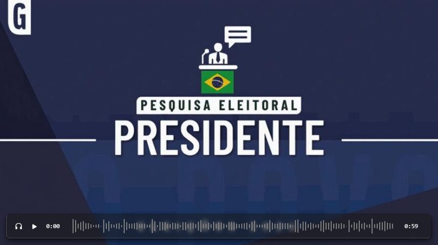 Portal Tela cita pesquisa realizada pela Paraná Pesquisas. 1 Portal Tela cita pesquisa realizada pela Paraná Pesquisas.
