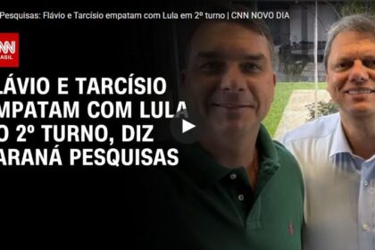 CNN Brasil cita pesquisa realizada pela Paraná Pesquisas.