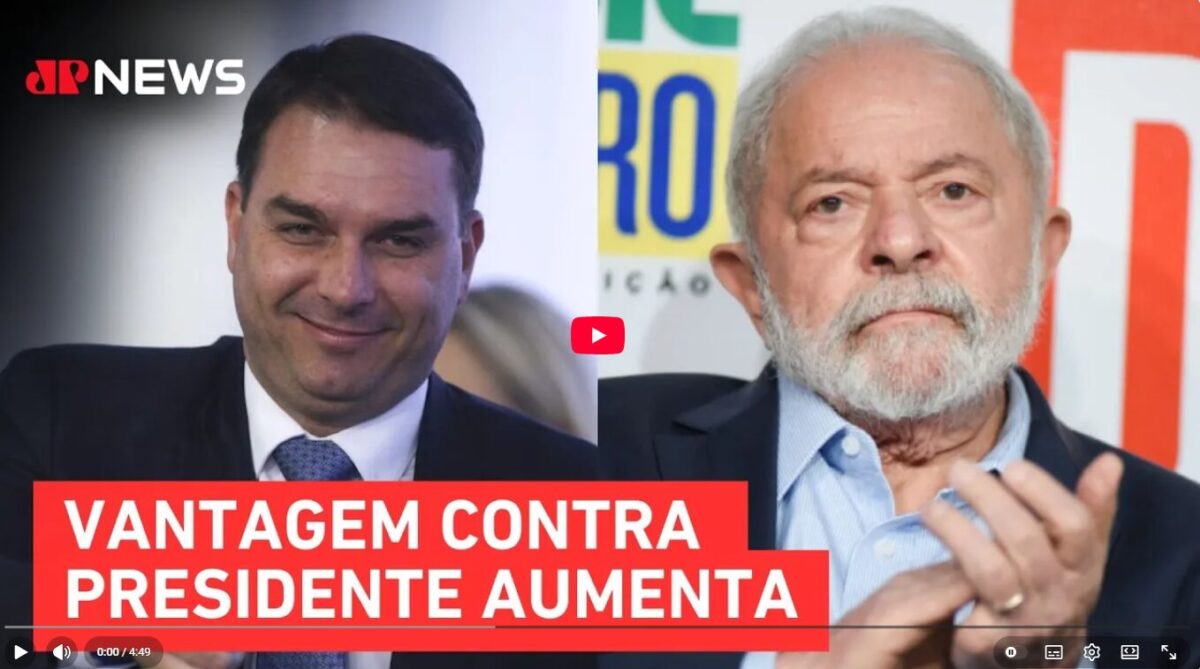 Jovem Pan News cita pesquisa realizada pela Paraná Pesquisas no Estado de São Paulo.