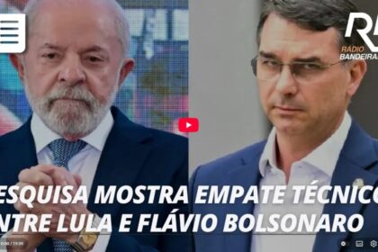 Rádio Bandeirantes cita pesquisa realizada pela Paraná Pesquisas.
