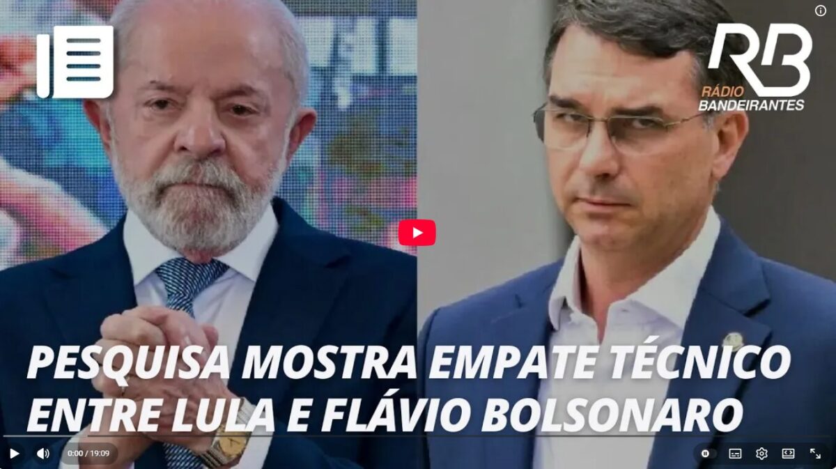 Rádio Bandeirantes cita pesquisa realizada pela Paraná Pesquisas. 1 Rádio Bandeirantes cita pesquisa realizada pela Paraná Pesquisas.