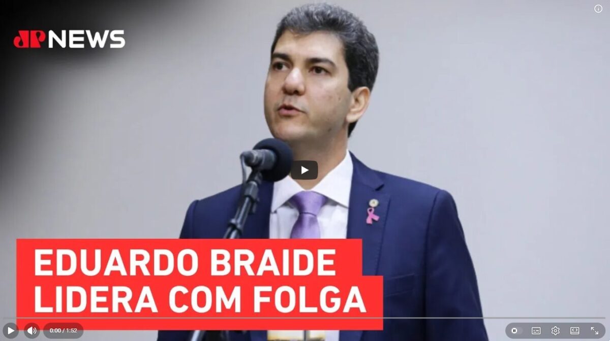 Jovem Pan News cita pesquisa realizada pela Paraná Pesquisas no Estado do Maranhão.