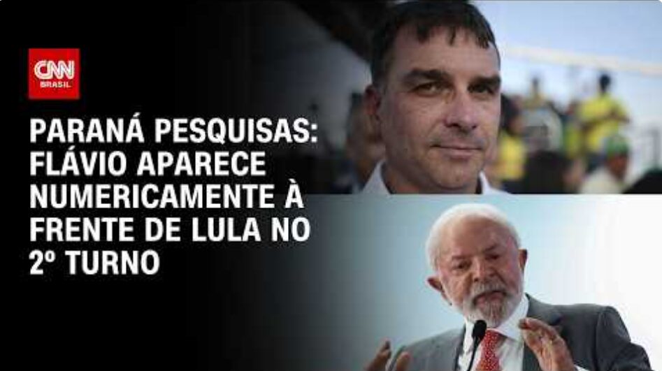 CNN Brasil cita pesquisa realizada pela Paraná Pesquisas.