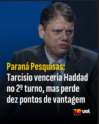 UOL Flash cita pesquisa realizada para Paraná Pesquisas no Estado de São Paulo. 1 UOL Flash cita pesquisa realizada para Paraná Pesquisas no Estado de São Paulo.