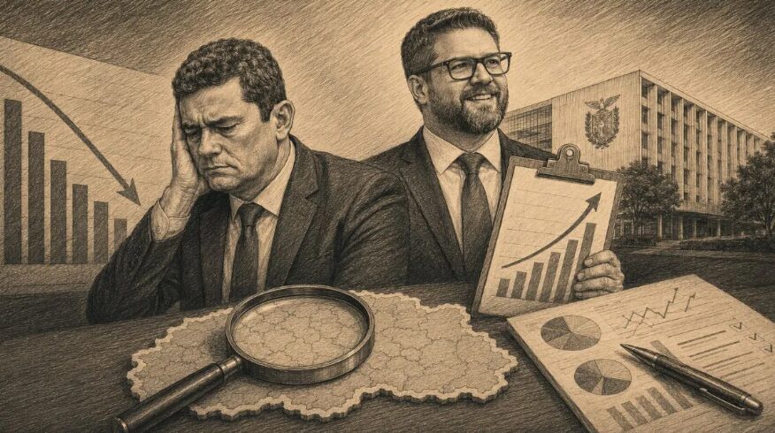 Blog do Esmael cita pesquisa realizada para Paraná Pesquisas no Estado do Paraná.